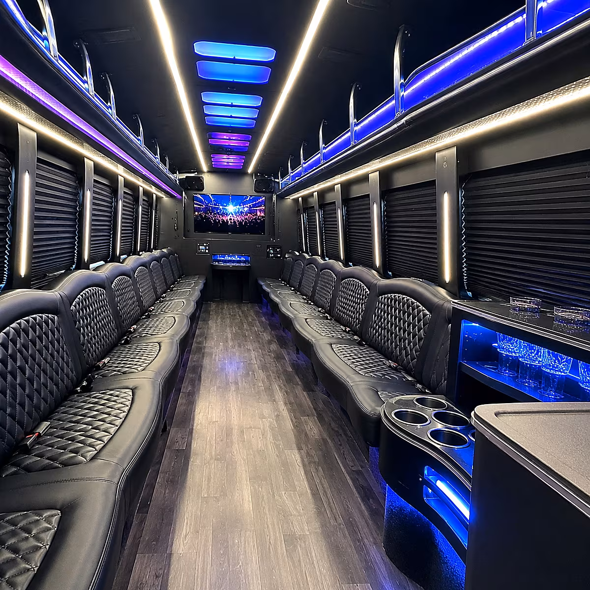 gaithersburg concert party bus rental