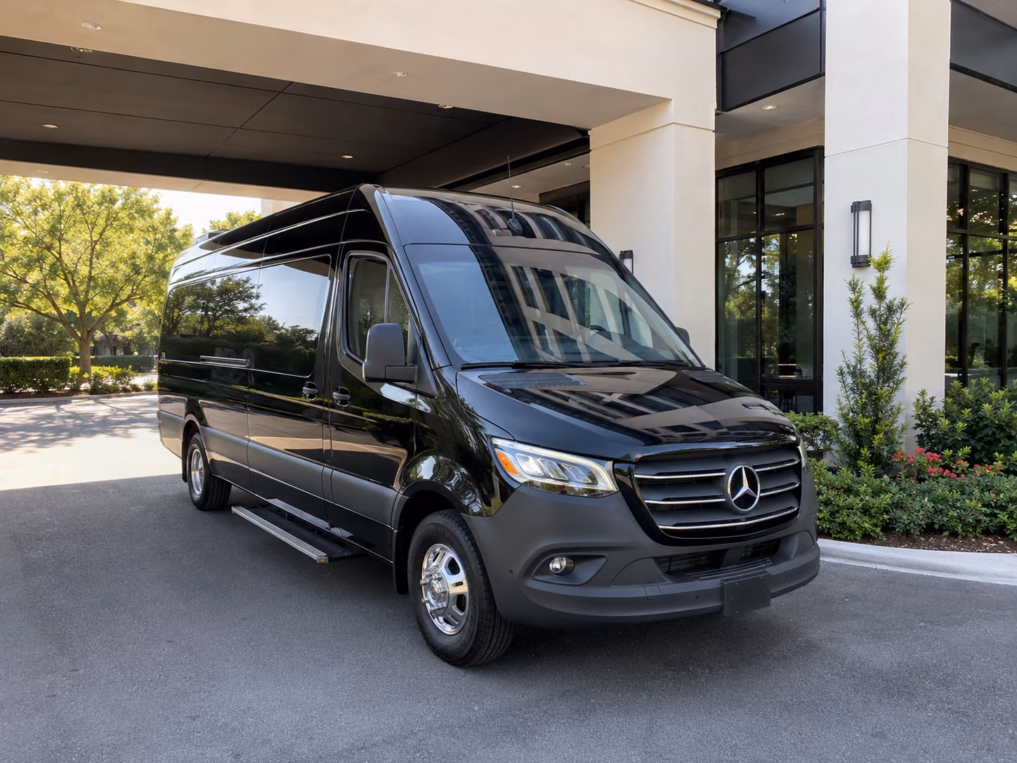 gaithersburg corporate event transportation onboard seating