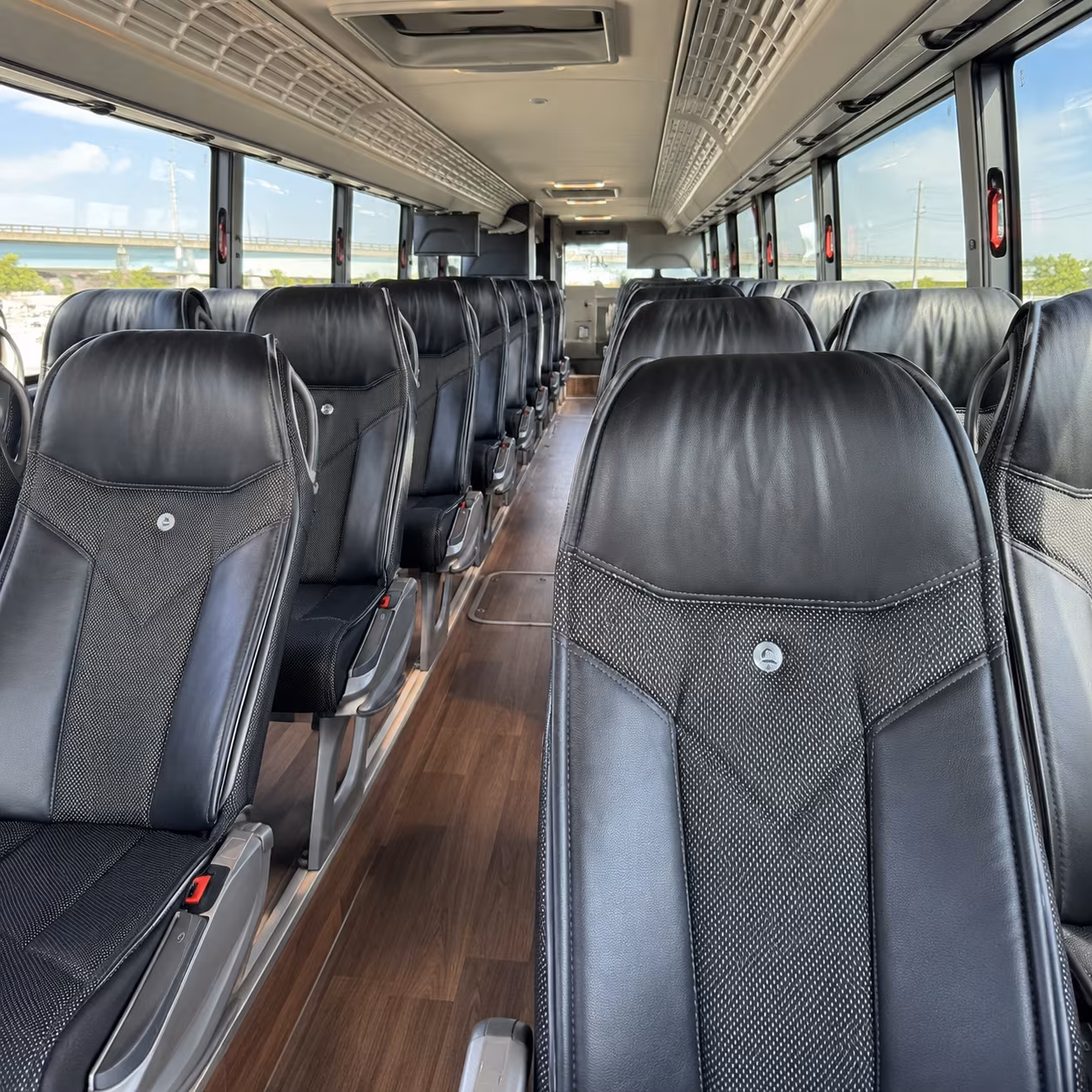 gaithersburg religious group transportation onboard seating