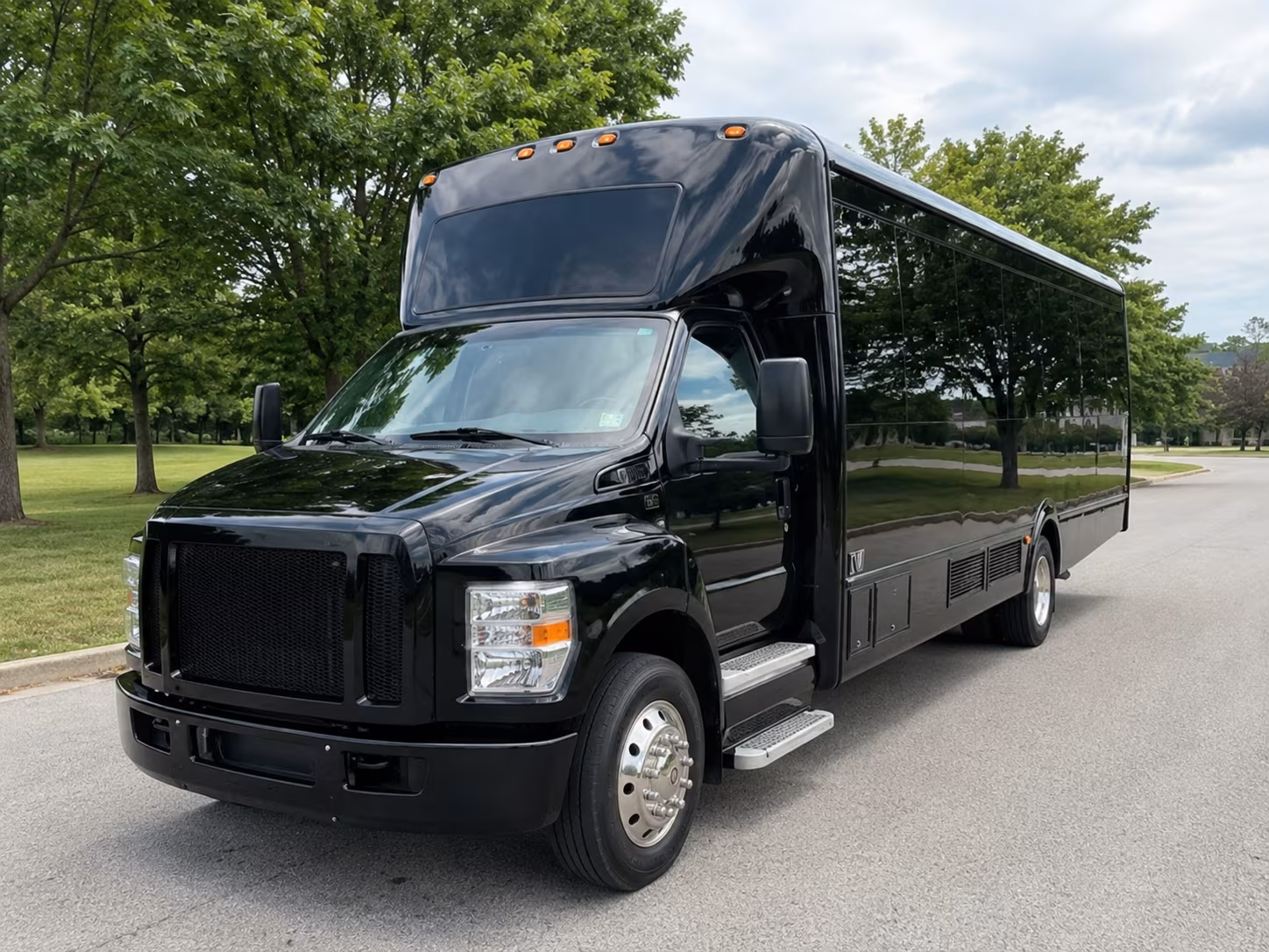 gaithersburg wedding party bus rental