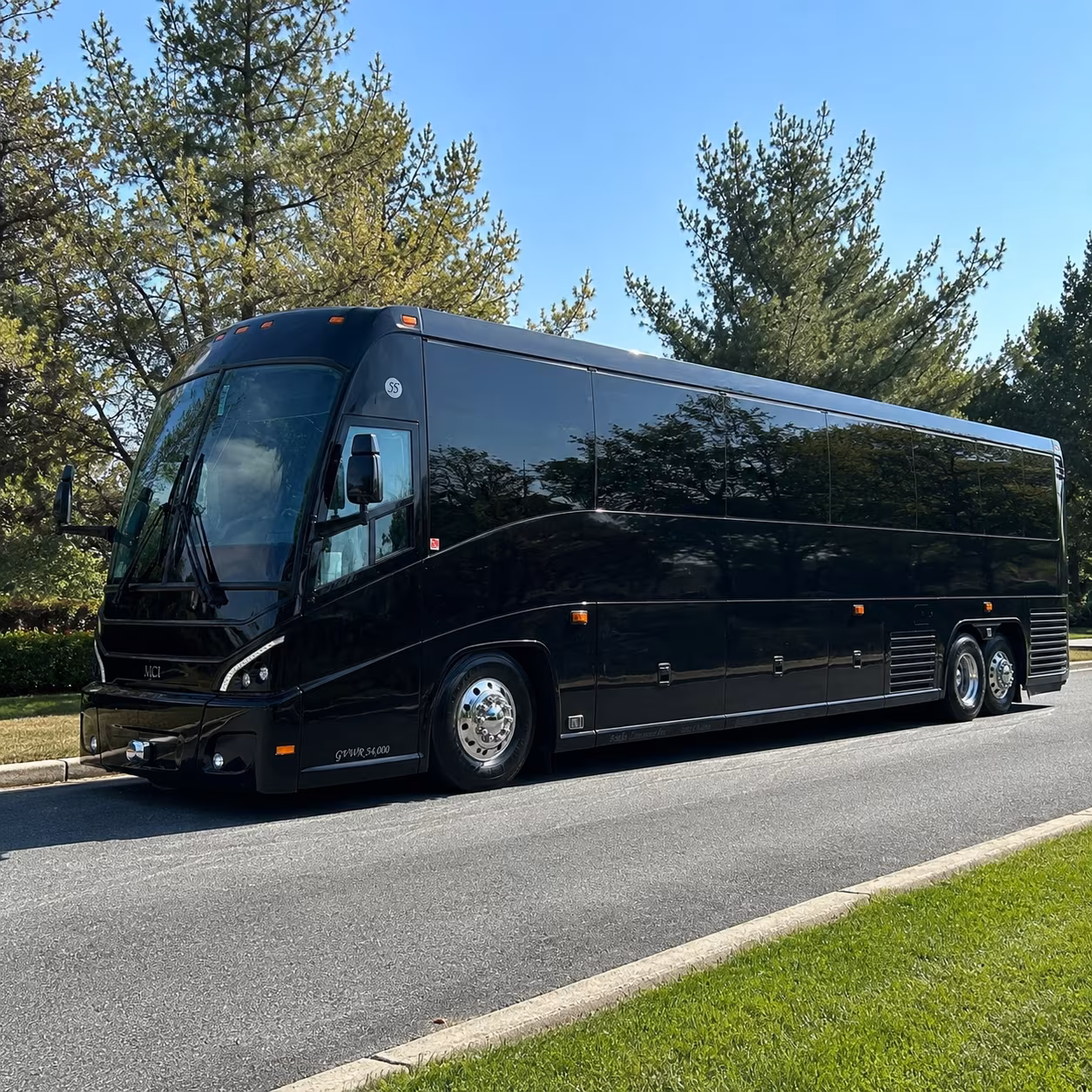 how distance and duration affect charter bus rates in gaithersburg