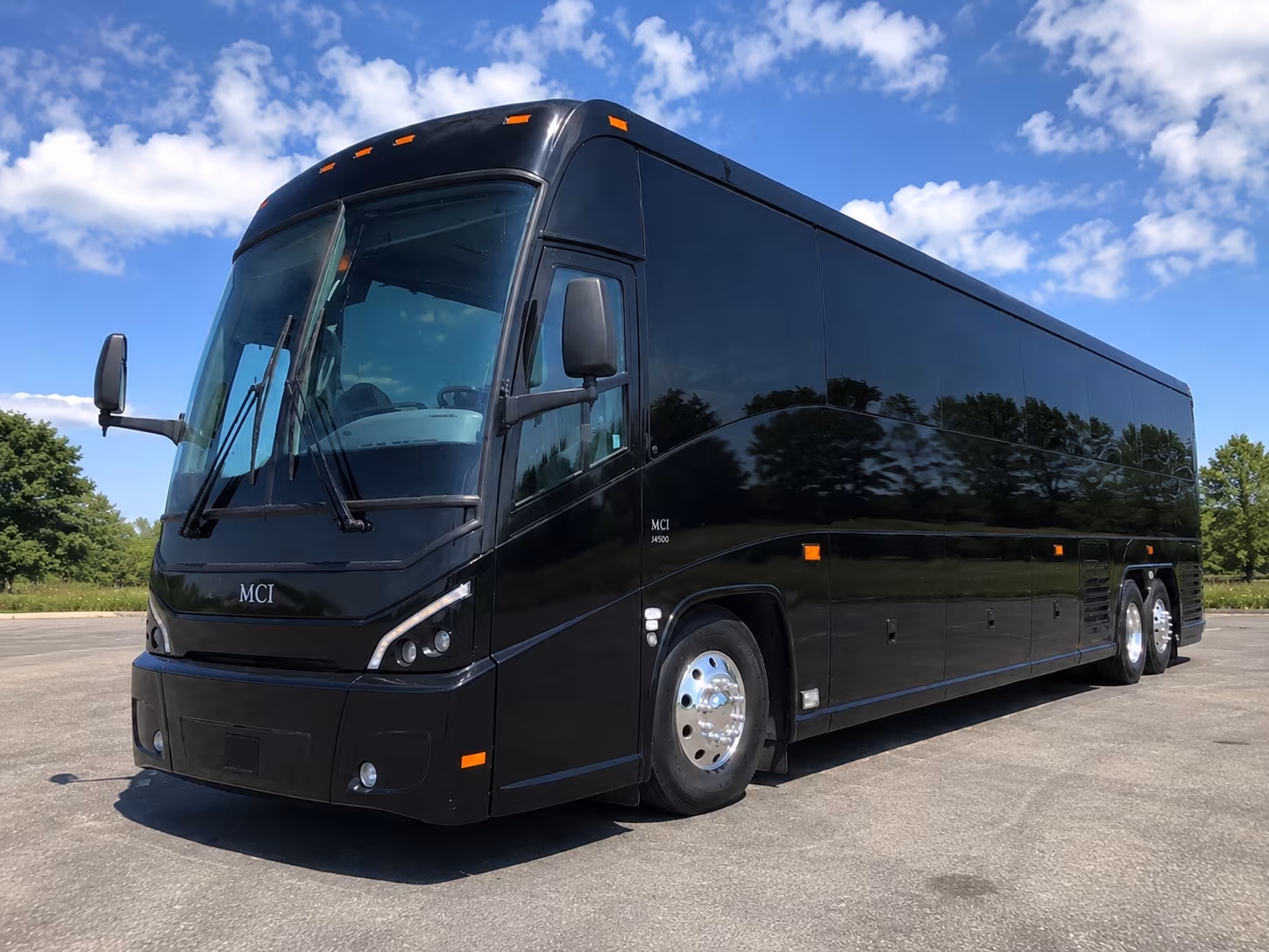 wheaton charter bus rental exterior