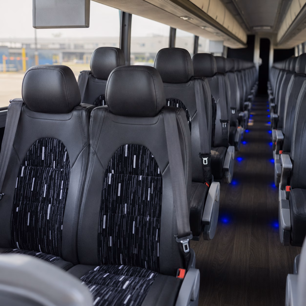 with one form compare white black and silver buses to match your wedding colors